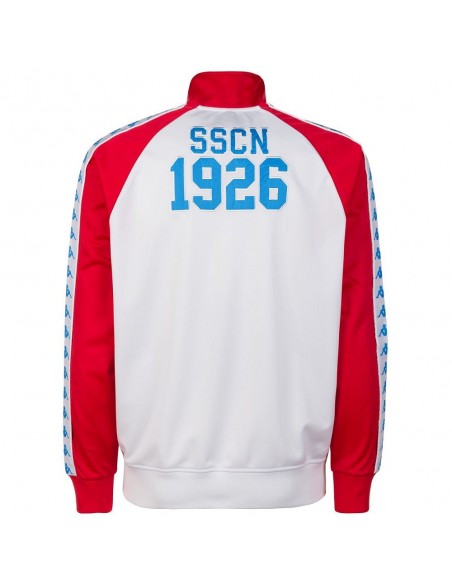 SSC NAPOLI WHITE/RED VINTAGE JACKET LIMITED EDITION