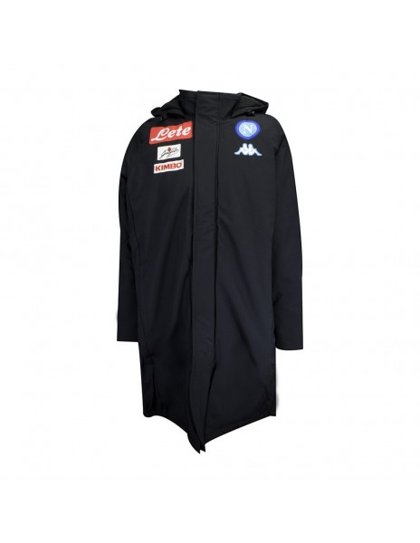 NAPOLI TEAM BLACK LONG JACKET JUNIOR