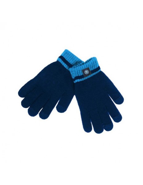 SSC NAPOLI BLUE GLOVES