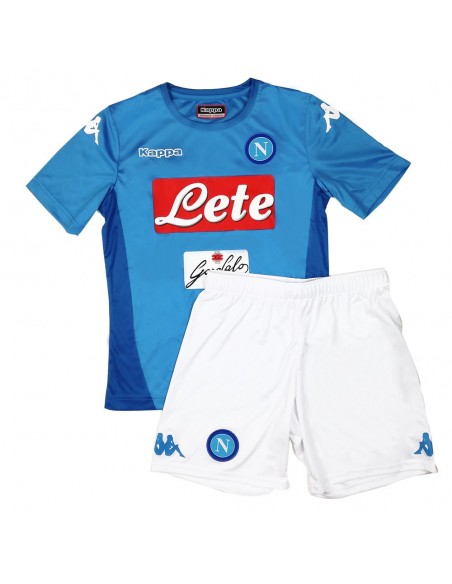 KIT AZZURRO HOME BAMBINO SSC NAPOLI 2017/2018