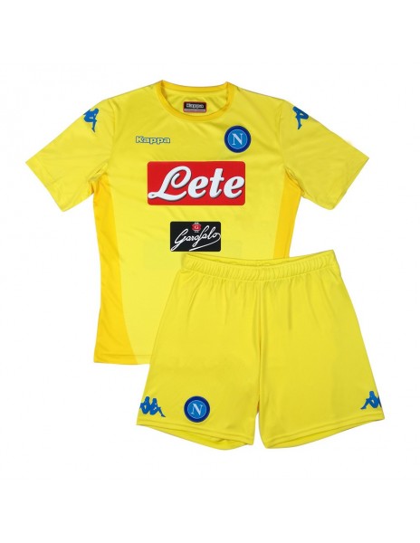 KIT GIALLO AWAY BAMBINO SSC NAPOLI 2017/2018