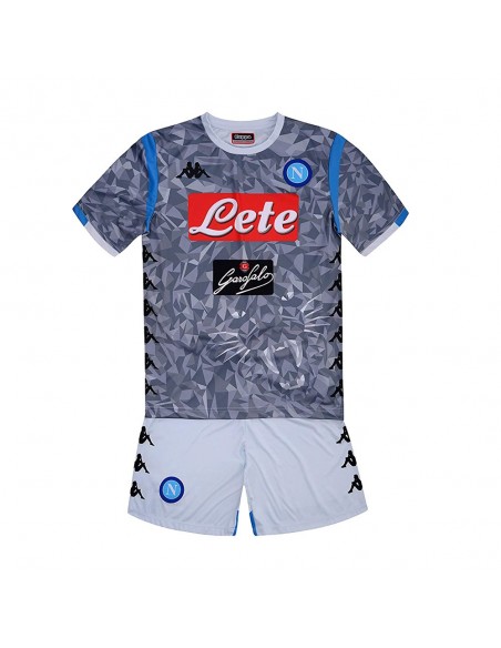 KIT GRIGIO THIRD BAMBINO SSC NAPOLI 2018/2019