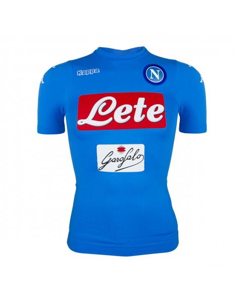 MAGLIA AZZURRA KOMBAT SKIN SSC NAPOLI 2016 / 2017