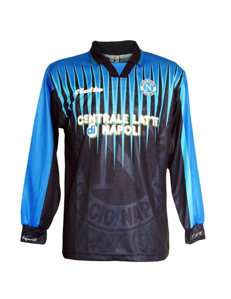 MAGLIA BLU CENTRALE DEL LATTE LOTTO 96/97