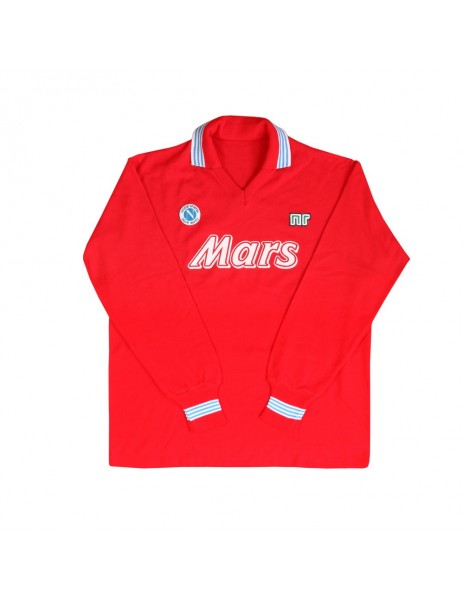 MAGLIA CARECA NAPOLI ENNERRE ROSSA MARS 1989/90 N9