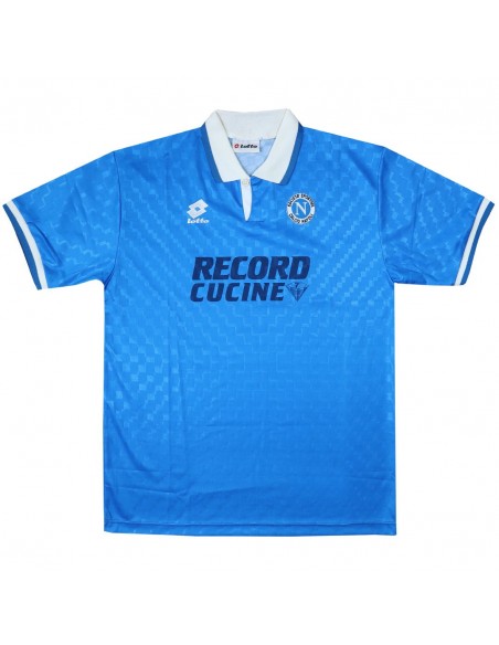 MAGLIA NAPOLI AZZURRA LOTTO 1995/1996 N5