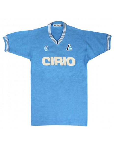 NAPOLI LIGHT BLUE JERSEY NR CIRIO 1984/1985 N11