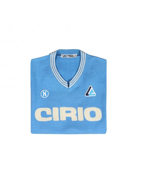 MAGLIA NAPOLI LINEA TIME AZZURRA CIRIO 1984/85 N11