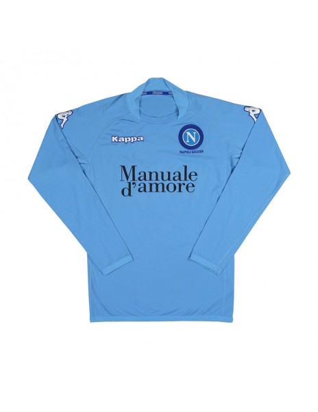 NAPOLI SOCCER HOME JERSEY 2004/2005 KAPPA MANUALE AMORE N6