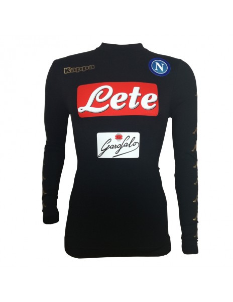 MAGLIA NERA KOMBAT SKIN ML SSC NAPOLI 2016/2017