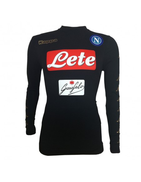 MAGLIA NERA KOMBAT SKIN ML SSC NAPOLI 2016/2017