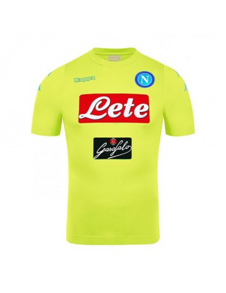 MAGLIA PORTIERE GIALLA SSC NAPOLI 2016/2017