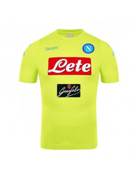 SSC NAPOLI GOALKEEPER YELLOW JERSEY 2016 / 2017