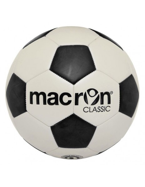 PALLONE MACRON BIANCO NERO CLASSIC