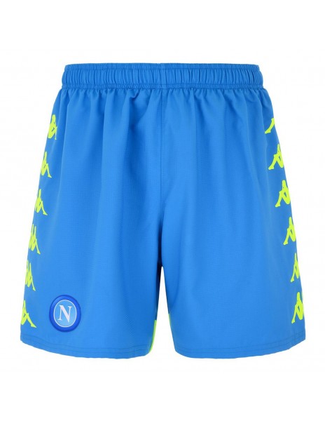 SSC NAPOLI LIGHT BLUE EUROPE SHORTS 2018/2019