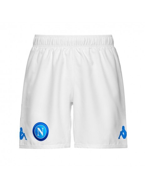 SSC NAPOLI WHITE SHORTS 2017/2018