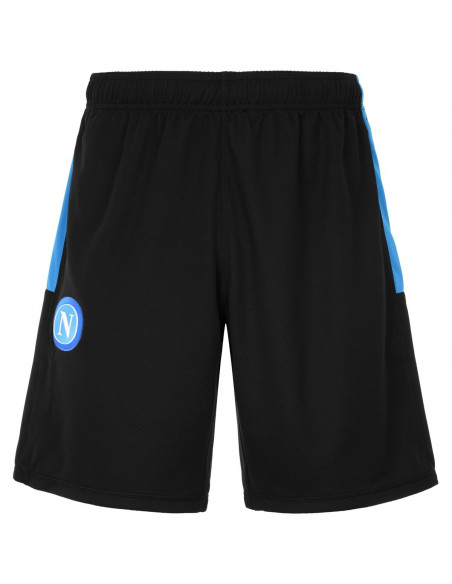 PANTALONCINI NAPOLI ALLENAMENTO NERI