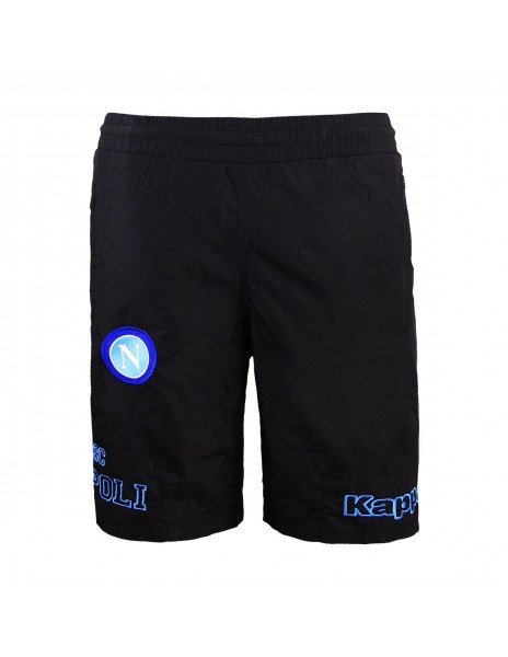 SSC NAPOLI BLACK REPRESENTATIVE SHORT 2015/2016