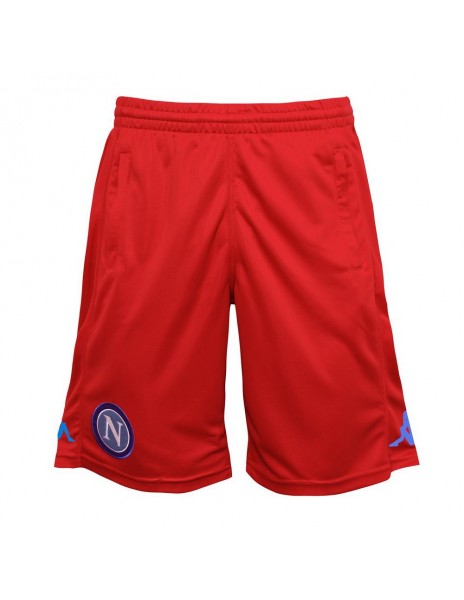 PANTALONCINI STAFF ROSSI KAPPA SSC NAPOLI 2016/2017