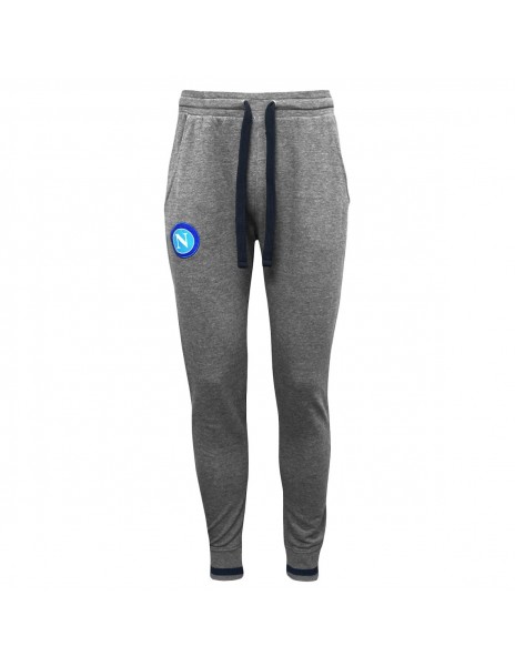 SSC NAPOLI GREY KAPPA PANTS 2015/2016