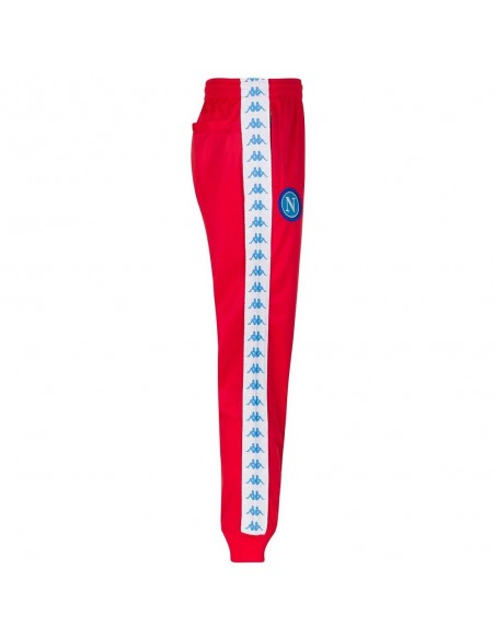 SSC NAPOLI  RED VINTAGE PANTS LIMITED EDITION