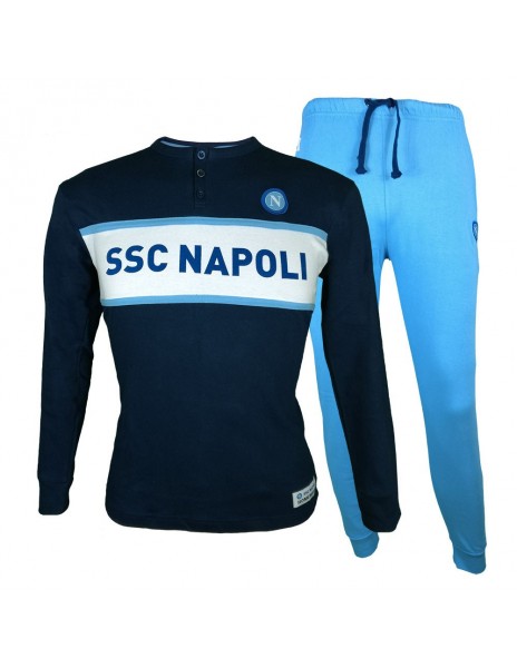 KID BLUE PAJAMAS SSC NAPOLI