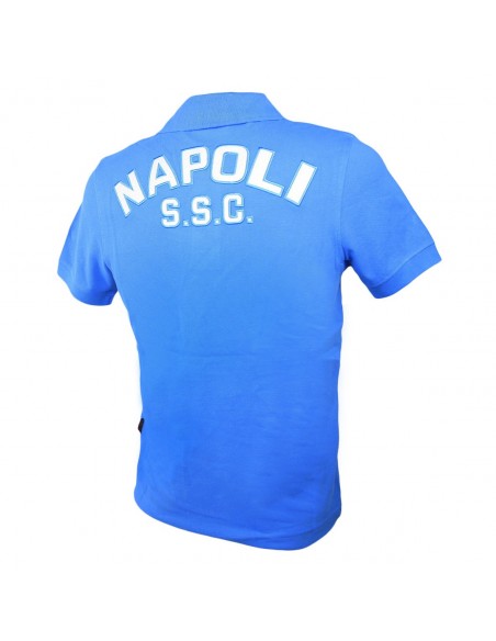 SSC NAPOLI LIGHT BLUE KID POLO 2015/2016