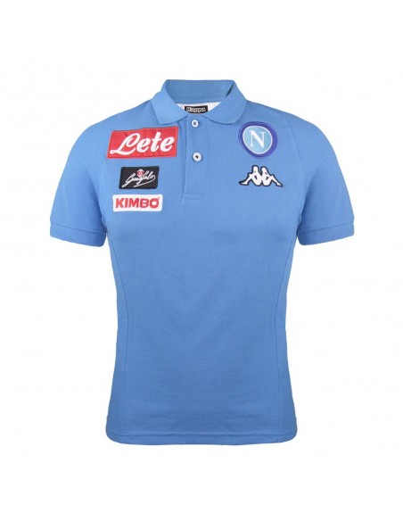 SSC NAPOLI LIGHT BLUE POLO JUNIOR 2016/2017