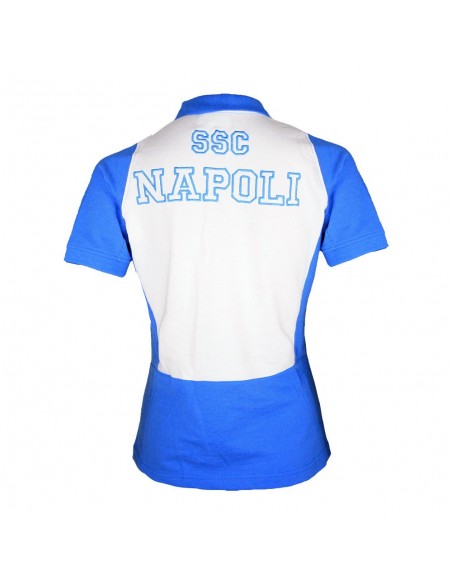 SSC NAPOLI LIGHT BLUE POLO FOR WOMAN 2016/2017