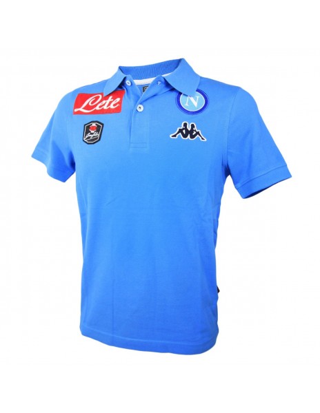 SSC NAPOLI LIGHT BLUE POLO 2015/2016