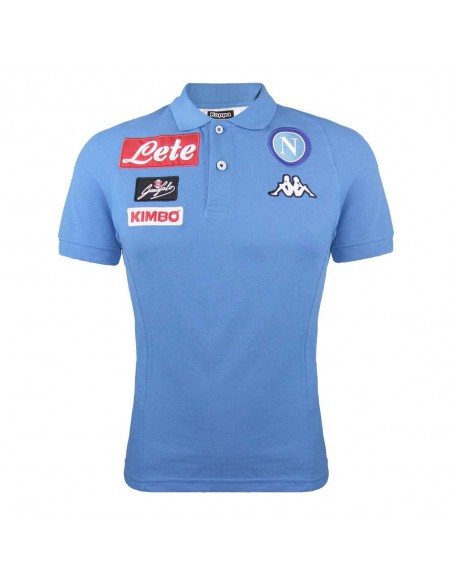 SSC NAPOLI LIGHT BLUE POLO 2016/2017