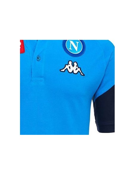 OFFICIAL LIGHT BLUE POLO FOR KIDS NAPOLI 2017/2018