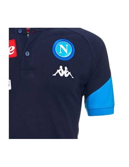 OFFICIAL BLUE POLO NAPOLI 2017/2018