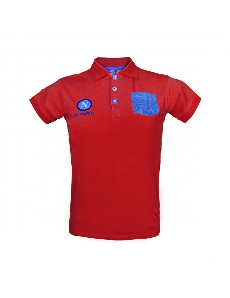 KIDS RED POLO