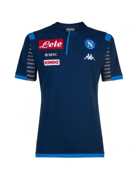 POLO SSC NAPOLI BLU BAMBINO 19/20