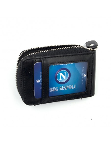 PORTA CARTE DI CREDITO NERO SSC NAPOLI