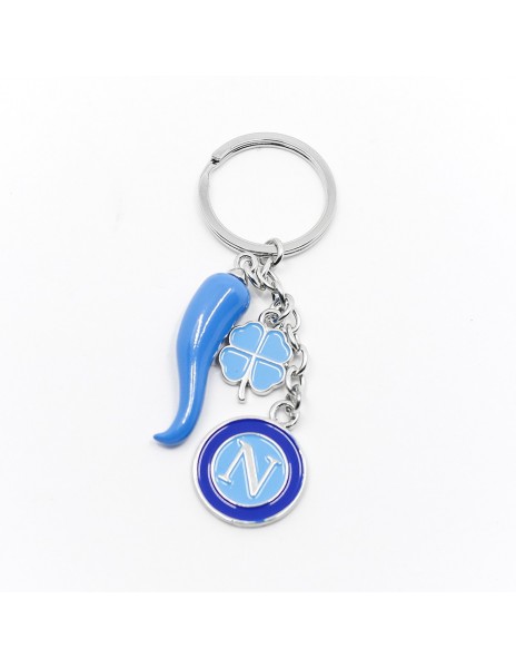 KEYRING QUATREERFOIL  SSC NAPOLI