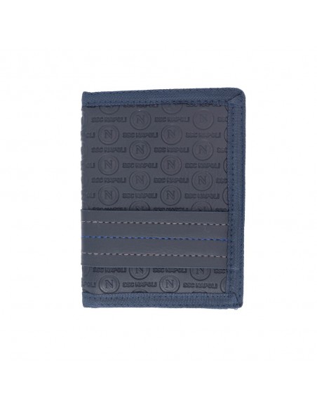 BLUE STRIPED WALLET LOGO SSC NAPOLI