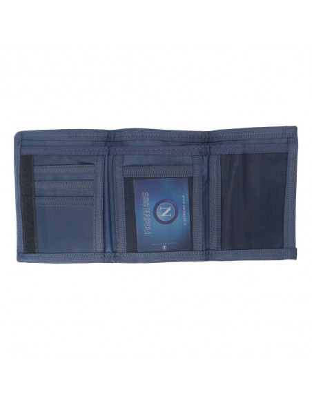 BLUE STRIPED WALLET LOGO SSC NAPOLI