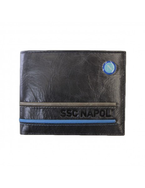 ENZO CASTELLANO LEATHER WALLET SSC NAPOLI 12423