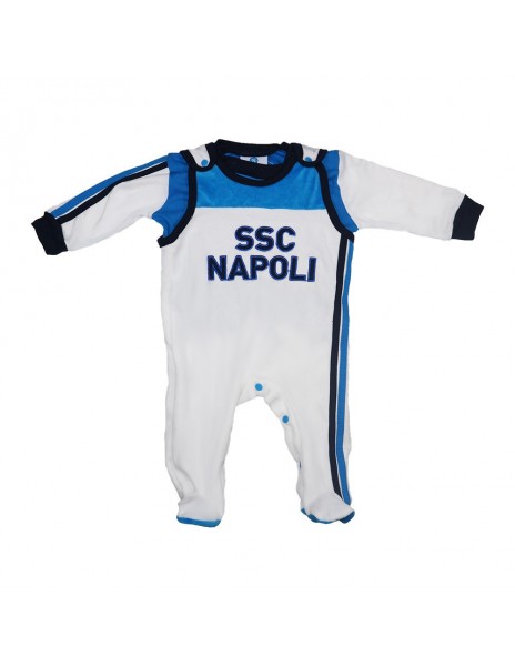 OVERALL WITHE CINIGLIA T-SHIRT SSC NAPOLI