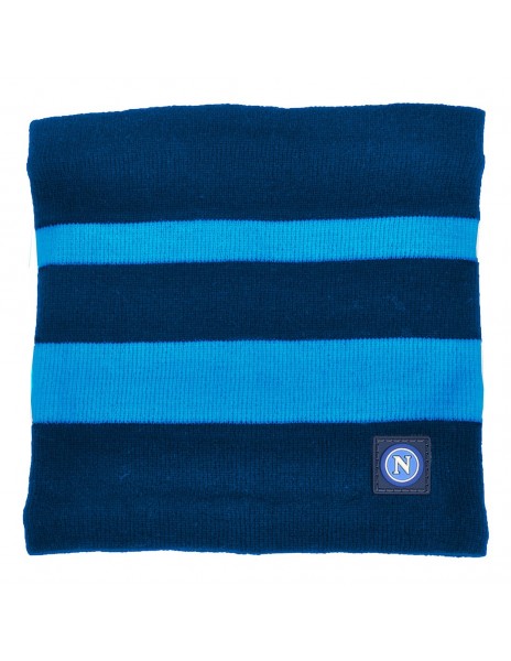 NAPLES NECK WARMER IN STRIPED KNIT
