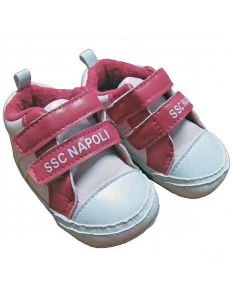 SCARPETTE NEONATA ROSA STRAP