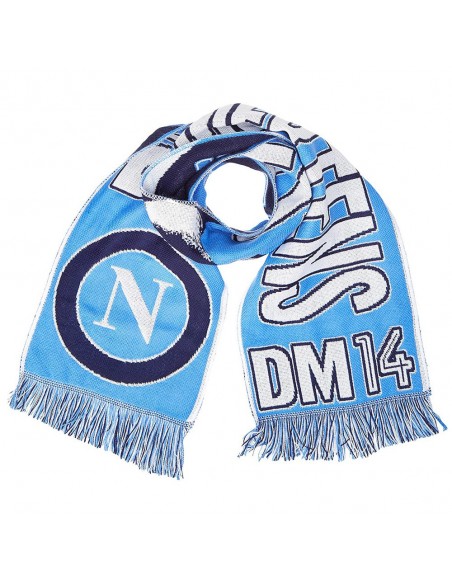 LIGHT BLUE SCARF DRIES MERTENS SSC NAPOLI