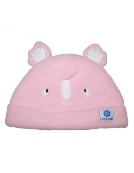CAP, SCARF AND SHOES SET PINK SSC NAPOLI