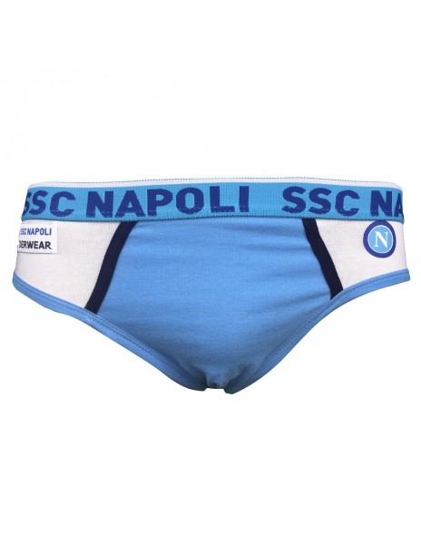 SSC NAPOLI LIGHT BLUE BRIEFS
