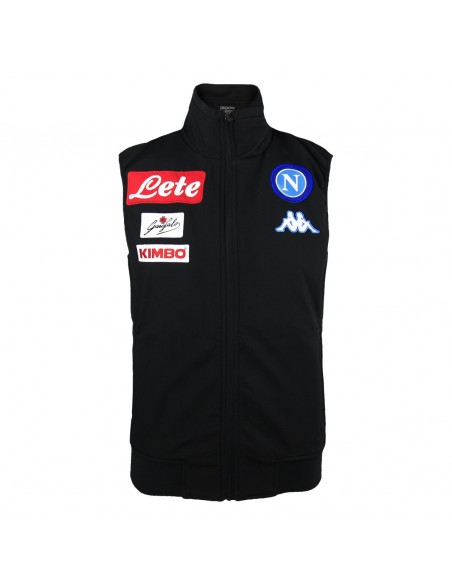 SSC NAPOLI  BLACK REPRESENTATION SLEEVELESS KIDS