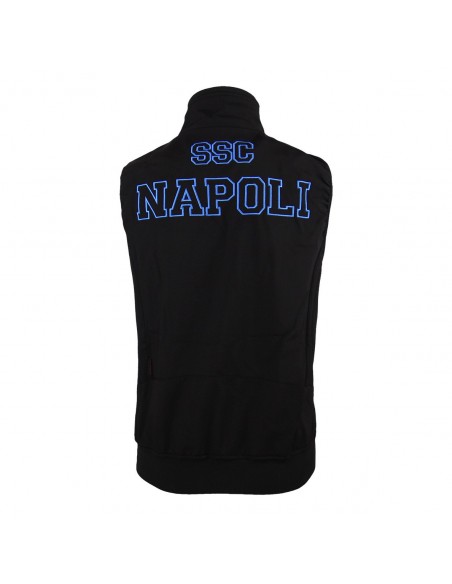 SSC NAPOLI  BLACK REPRESENTATION SLEEVELESS KIDS