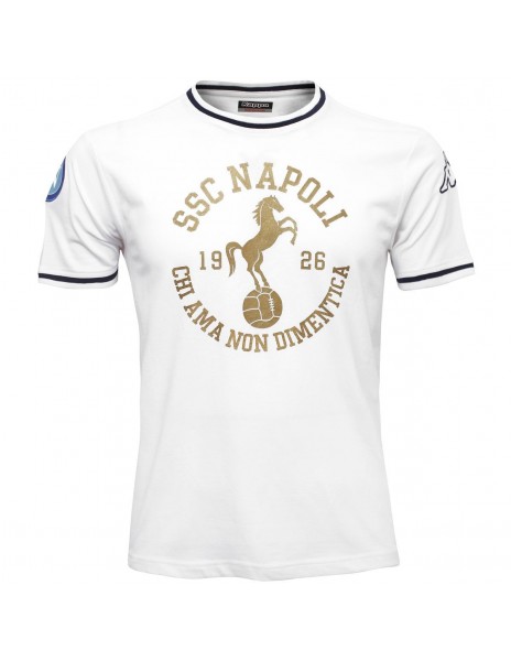 SSC NAPOLI 1926 WHITE T-SHIRT