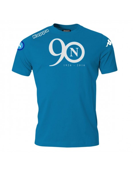 T-SHIRT 90 ANNI AZZURRA SSC NAPOLI